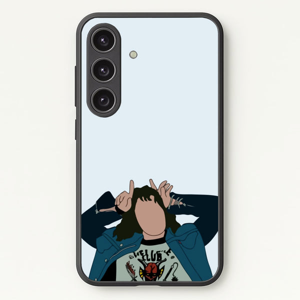 Eddie Munson  - Stranger Things Phone Case for Galaxy S24