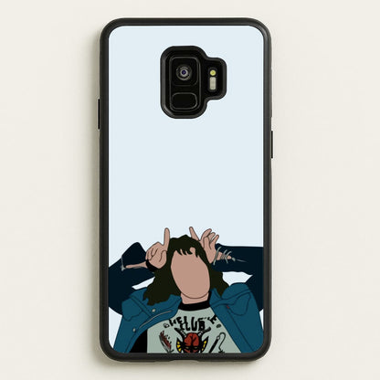 Eddie Munson  - Stranger Things Phone Case for Galaxy S9