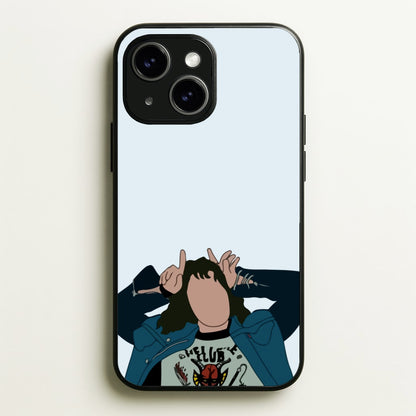 Eddie Munson  - Stranger Things Phone Case for iPhone 15