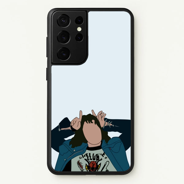 Eddie Munson  - Stranger Things Phone Case for Galaxy S21 Ultra