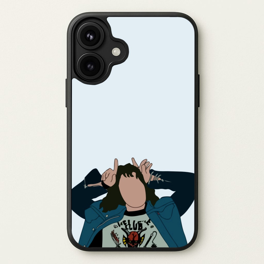 Eddie Munson Phone Case for iPhone 17