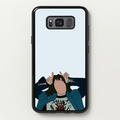 Eddie Munson  - Stranger Things Phone Case for Galaxy S8 Plus