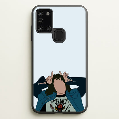Eddie Munson  - Stranger Things Phone Case for Galaxy A21s