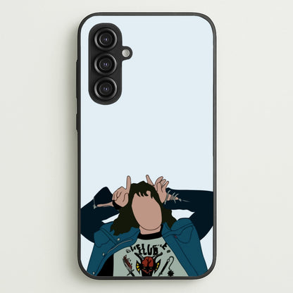 Eddie Munson  - Stranger Things Phone Case for Galaxy S23FE