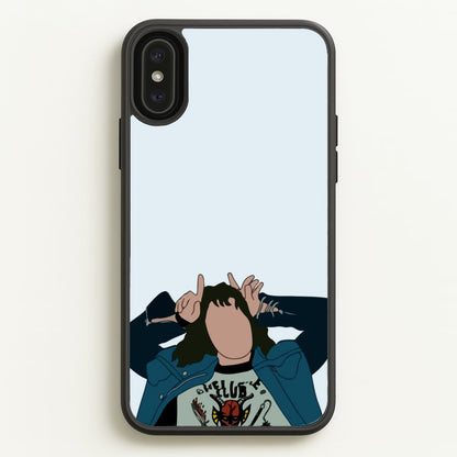 Eddie Munson  - Stranger Things Phone Case for iPhone XS Max
