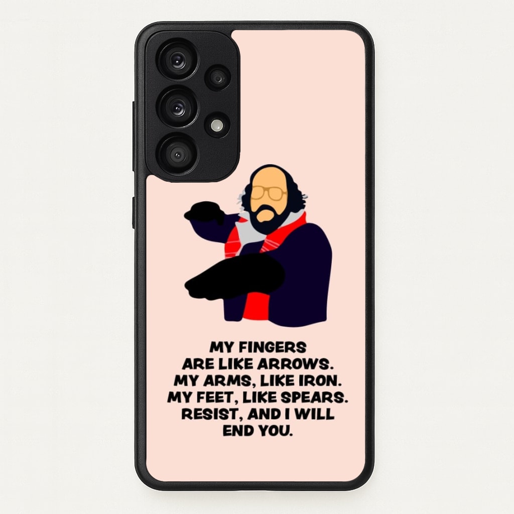 Murray Quote  - Stranger Things Phone Case for Galaxy A33