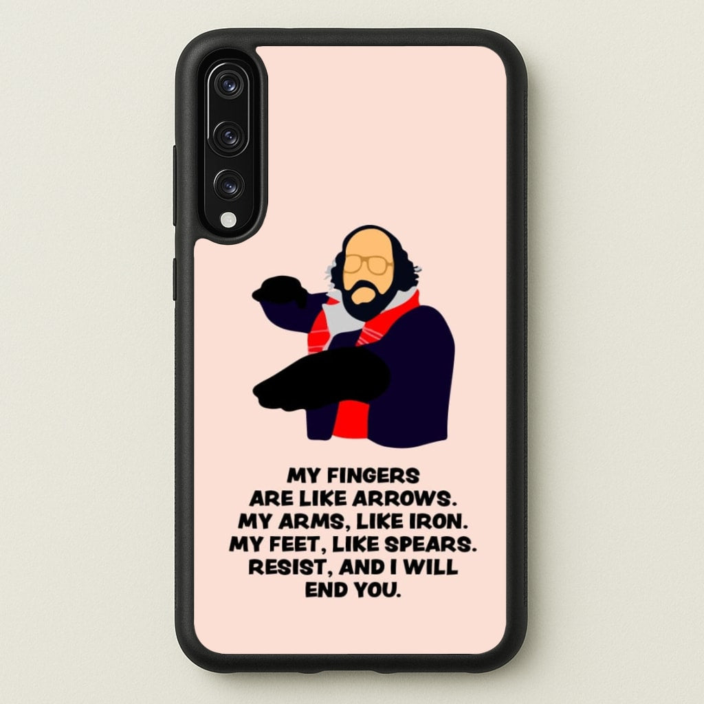 Murray Quote  - Stranger Things Phone Case for Huawei P20 Pro