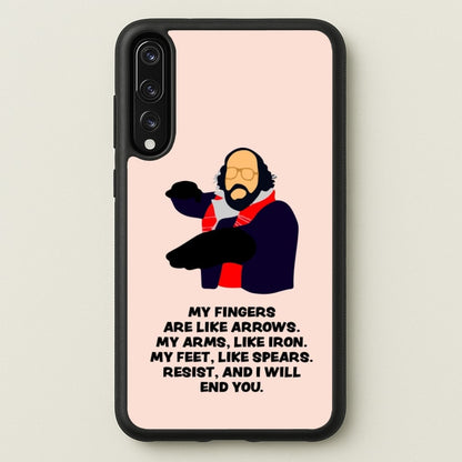Murray Quote  - Stranger Things Phone Case for Huawei P20 Pro