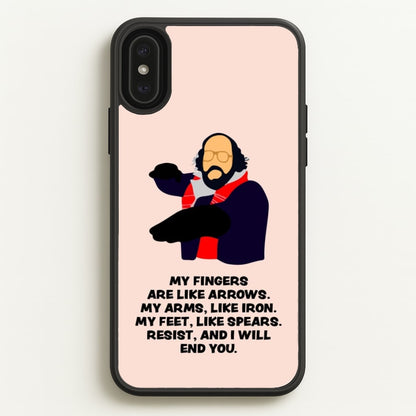 Murray Quote  - Stranger Things Phone Case for iPhone XS Max