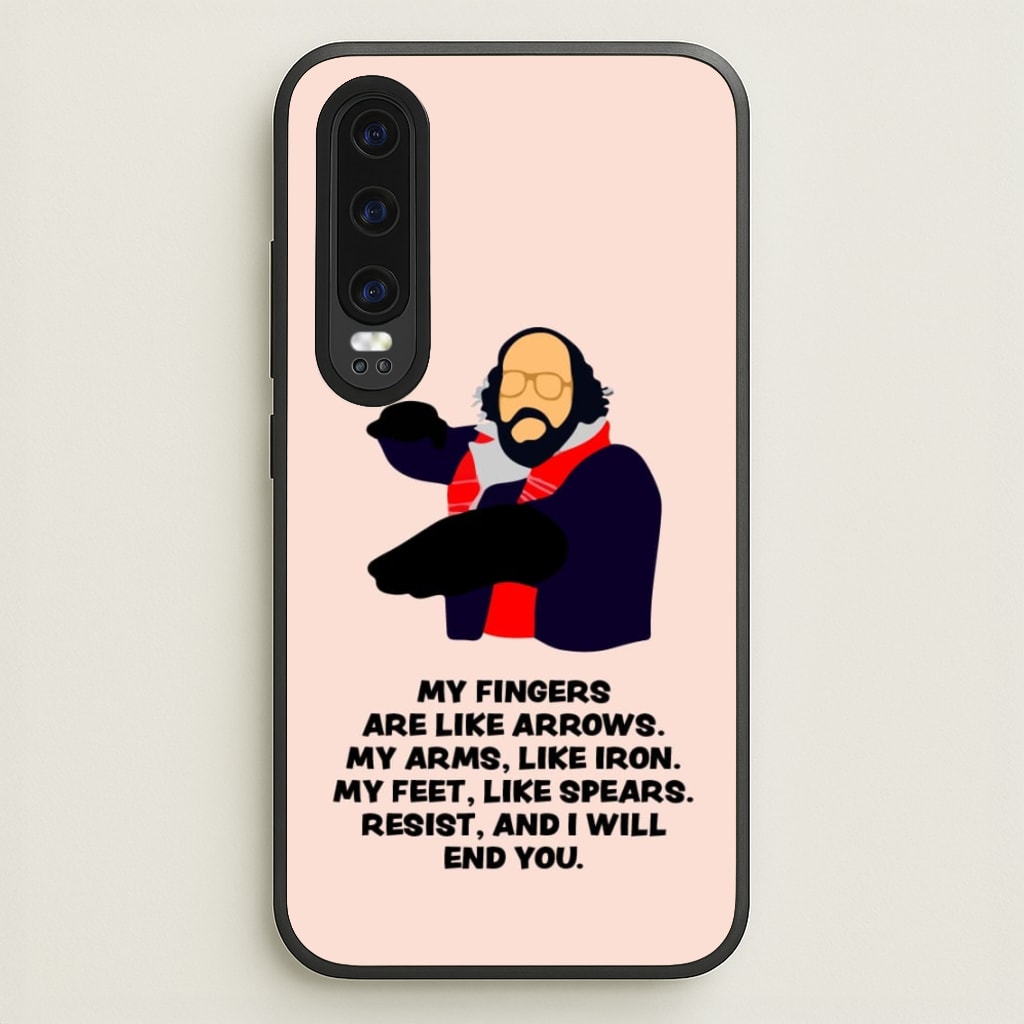 Murray Quote  - Stranger Things Phone Case for Huawei P30