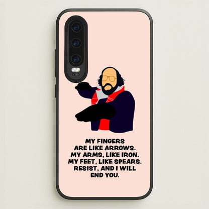 Murray Quote  - Stranger Things Phone Case for Huawei P30