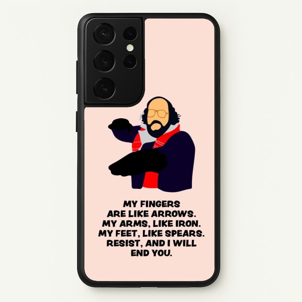 Murray Quote  - Stranger Things Phone Case for Galaxy S21 Ultra