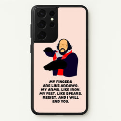 Murray Quote  - Stranger Things Phone Case for Galaxy S21 Ultra