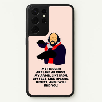 Murray Quote  - Stranger Things Phone Case for Galaxy S21 Ultra
