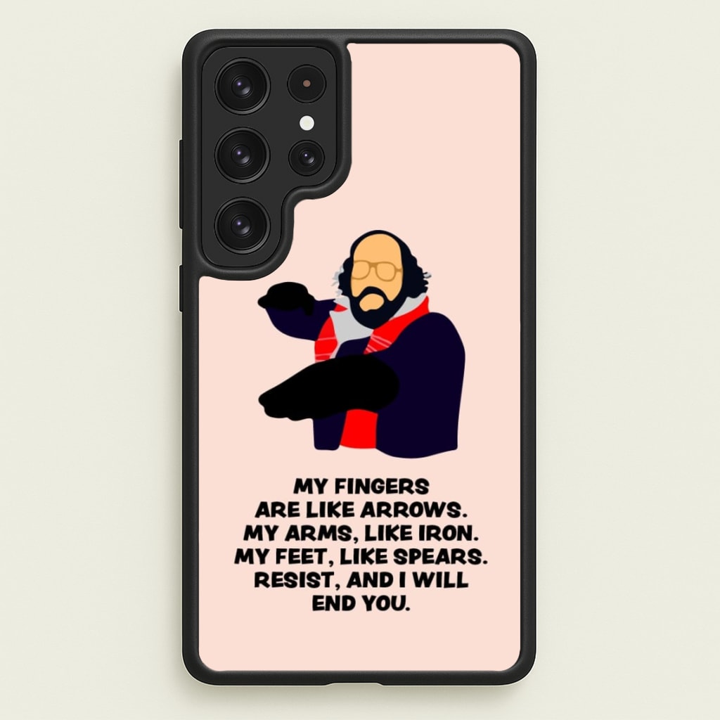 Murray Quote  - Stranger Things Phone Case for Galaxy S23 Ultra