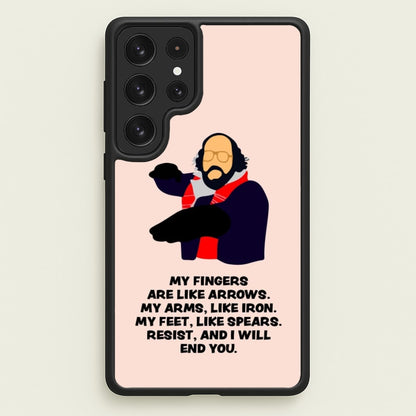 Murray Quote  - Stranger Things Phone Case for Galaxy S23 Ultra