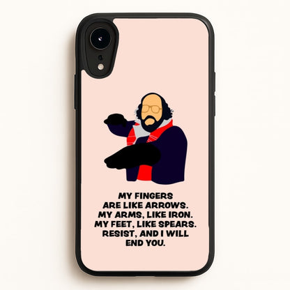 Murray Quote  - Stranger Things Phone Case for iPhone XR