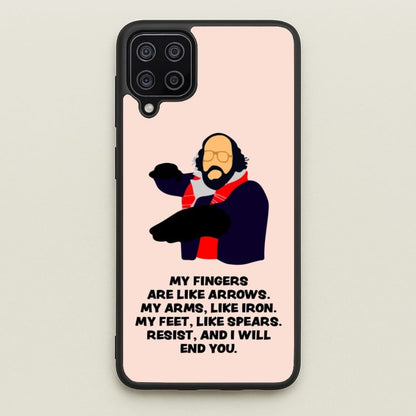 Murray Quote  - Stranger Things Phone Case for Galaxy A12