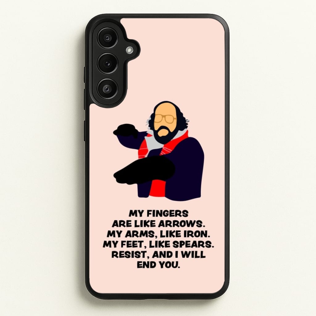 Murray Quote  - Stranger Things Phone Case for Galaxy A34