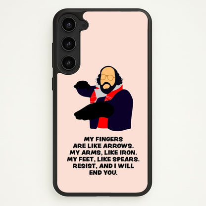 Murray Quote  - Stranger Things Phone Case for Galaxy S23
