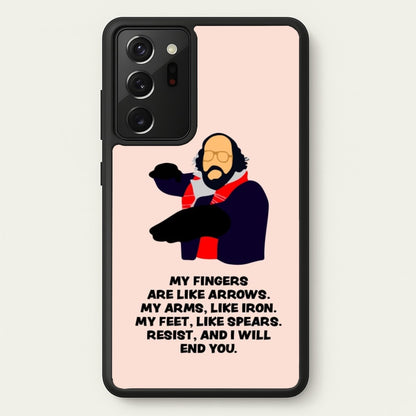 Murray Quote  - Stranger Things Phone Case for Galaxy Note 20 Ultra