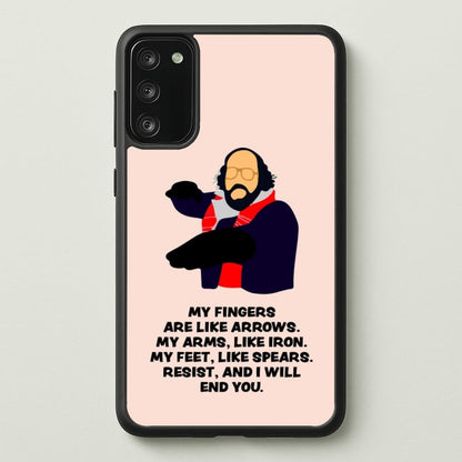 Murray Quote  - Stranger Things Phone Case for Galaxy A41