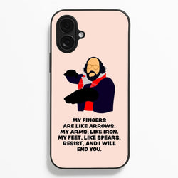Murray Quote  - Stranger Things Phone Case for iPhone 16 Plus