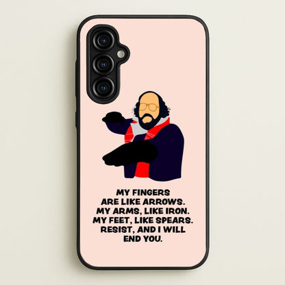 Murray Quote  - Stranger Things Phone Case for Galaxy A54