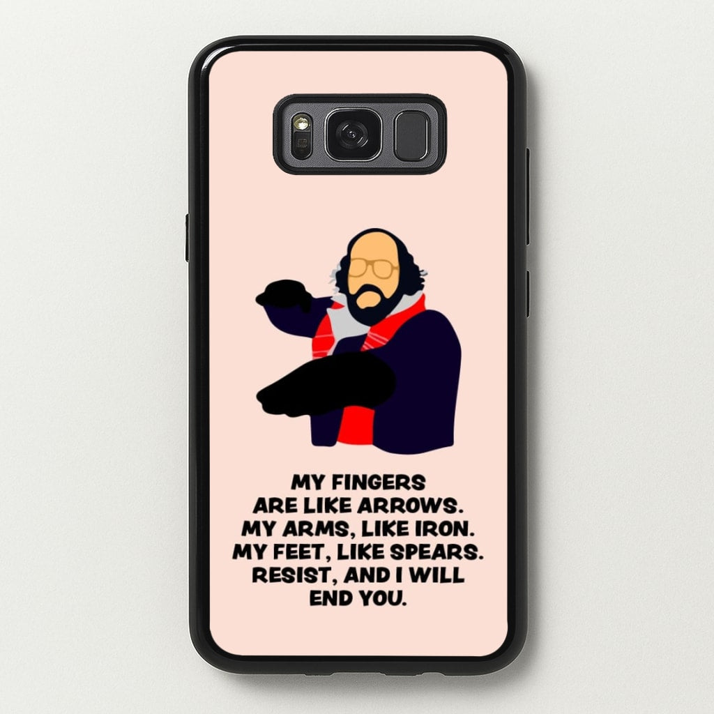 Murray Quote  - Stranger Things Phone Case for Galaxy S8 Plus