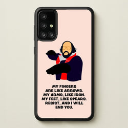 Murray Quote  - Stranger Things Phone Case for Galaxy A71