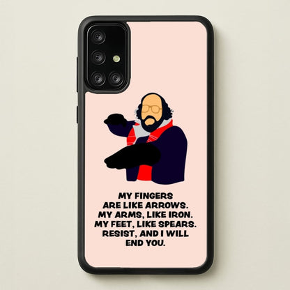 Murray Quote  - Stranger Things Phone Case for Galaxy A71