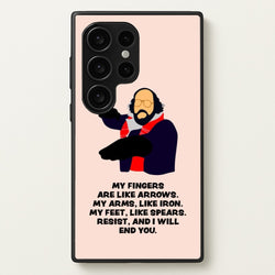 Murray Quote  - Stranger Things Phone Case for Galaxy S24 Ultra