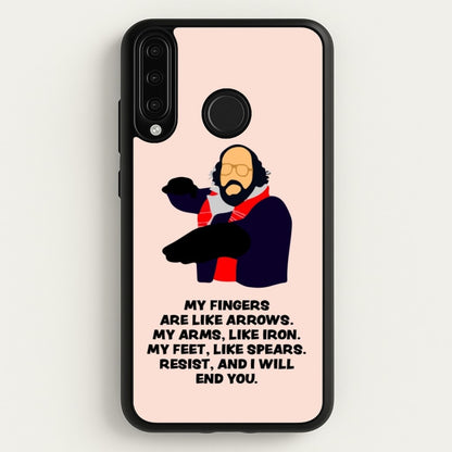 Murray Quote  - Stranger Things Phone Case for Huawei P30 Lite