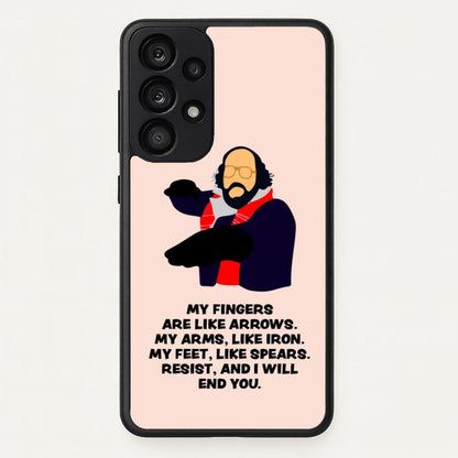 Murray Quote  - Stranger Things Phone Case for Galaxy A53