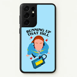 Running Up That Hill  - Stranger Things Phone Case for Galaxy S21 Ultra