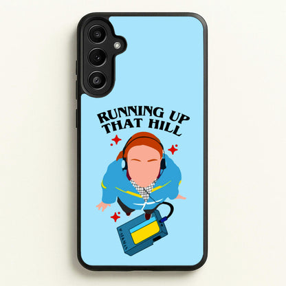Running Up That Hill  - Stranger Things Phone Case for Galaxy A34