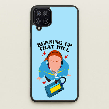 Running Up That Hill  - Stranger Things Phone Case for Galaxy A12