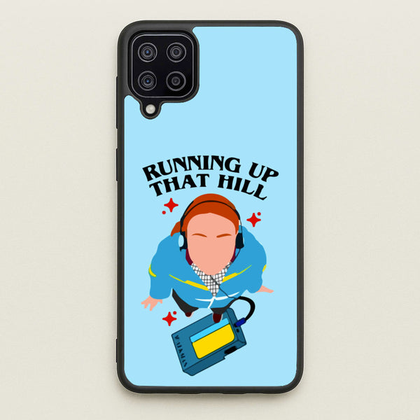 Running Up That Hill  - Stranger Things Phone Case for Galaxy A12