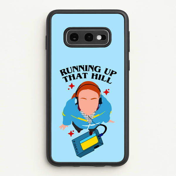Running Up That Hill  - Stranger Things Phone Case for Galaxy S10e