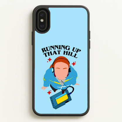 Running Up That Hill  - Stranger Things Phone Case for iPhone XS Max