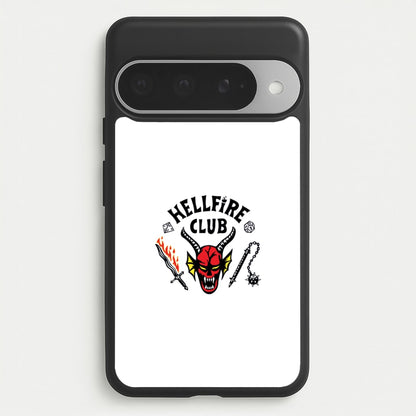 Hellfire Logo - White Phone Case for Google Pixel 10 Pro XL