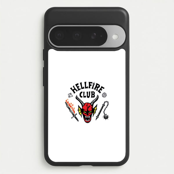 Hellfire Logo - White Phone Case for Google Pixel 10 Pro XL