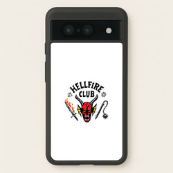 Hellfire Logo - White  - Stranger Things Phone Case for Google Pixel 8