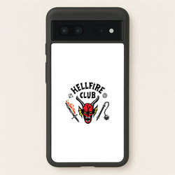 Hellfire Logo - White  - Stranger Things Phone Case for Google Pixel 7