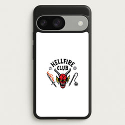 Hellfire Logo - White  - Stranger Things Phone Case for Google Pixel 9 / 9 Pro
