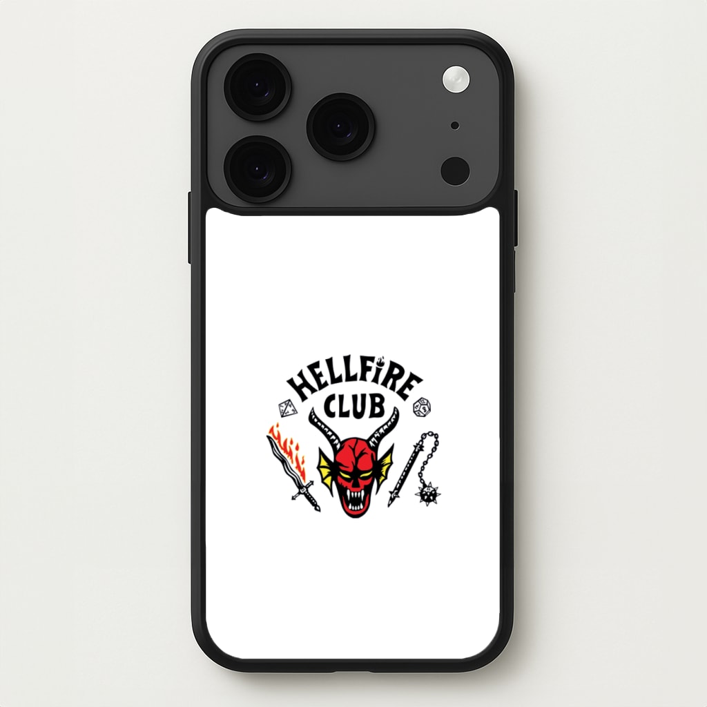 Hellfire Logo - White Phone Case