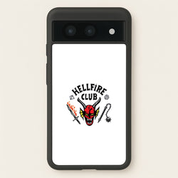 Hellfire Logo - White  - Stranger Things Phone Case for Google Pixel 8a