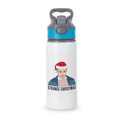 Strange Christmas  Active Water Bottle - Blue