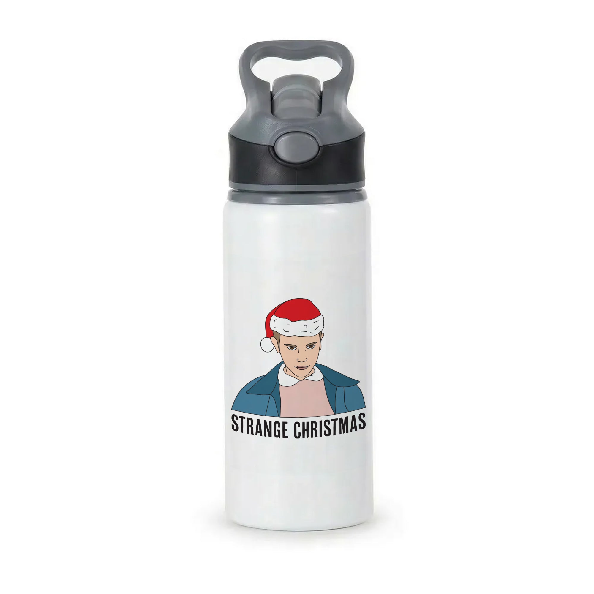 Strange Christmas  Active Water Bottle - Black
