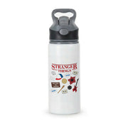 Stranger Things Cartoon Icons Active Water Bottle 1